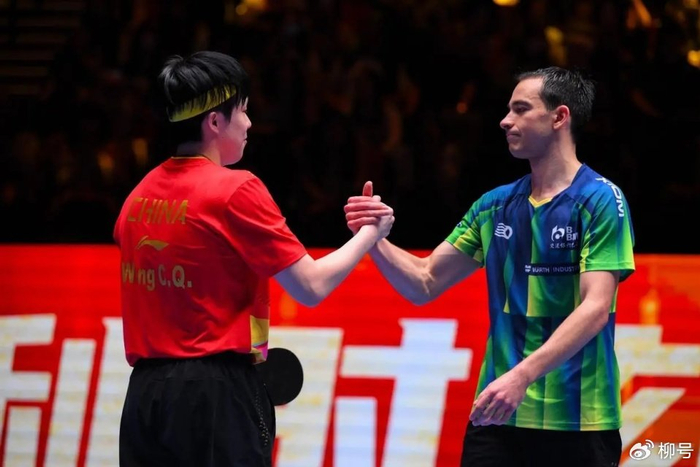 王楚钦雨果晋级8强 户上隼辅逆转麦天恩止步16强