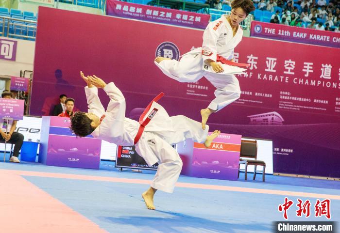 第11届东亚空手道锦标赛在河南省漯河揭幕 将产