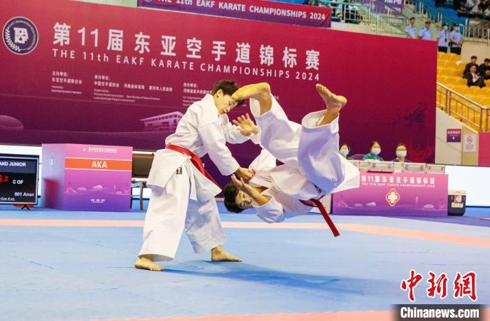 第11届东亚空手道锦标赛在河南省漯河揭幕 将产