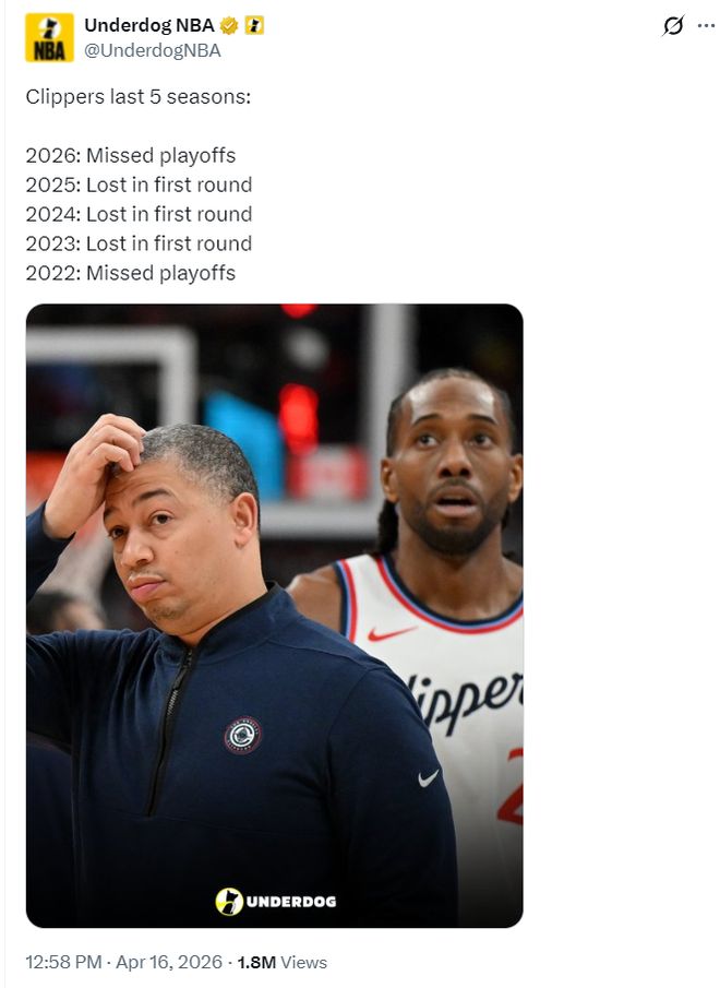 保罗与泰伦卢矛盾激化 被裁后快船战绩提升却陷